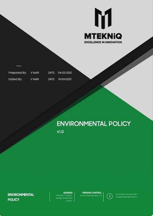 Environment Policy